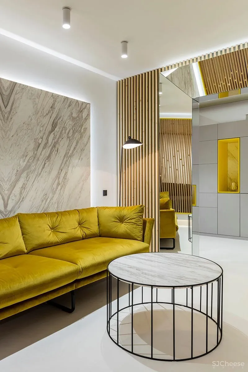 70㎡女生单身公寓，白色至上，前卫时尚