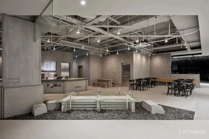 首尔Dorrell咖啡店,从滑冰文化的非正式性,趣味性中获得设计灵感