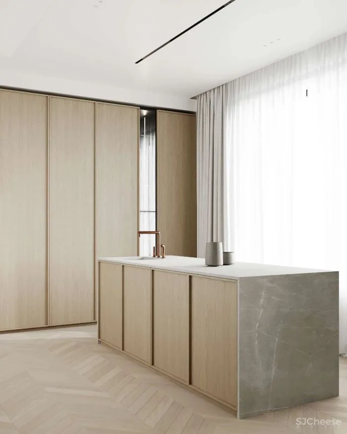 130㎡的温馨住宅,舒适的极简主义!