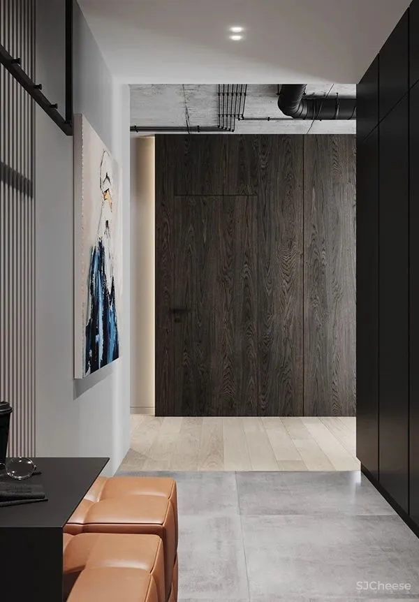 177㎡纯灰大宅,纯粹舒适的设计感之家