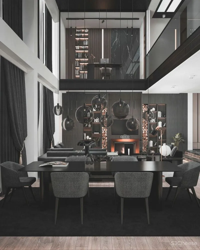 180㎡现代都市公寓,年轻人的最爱