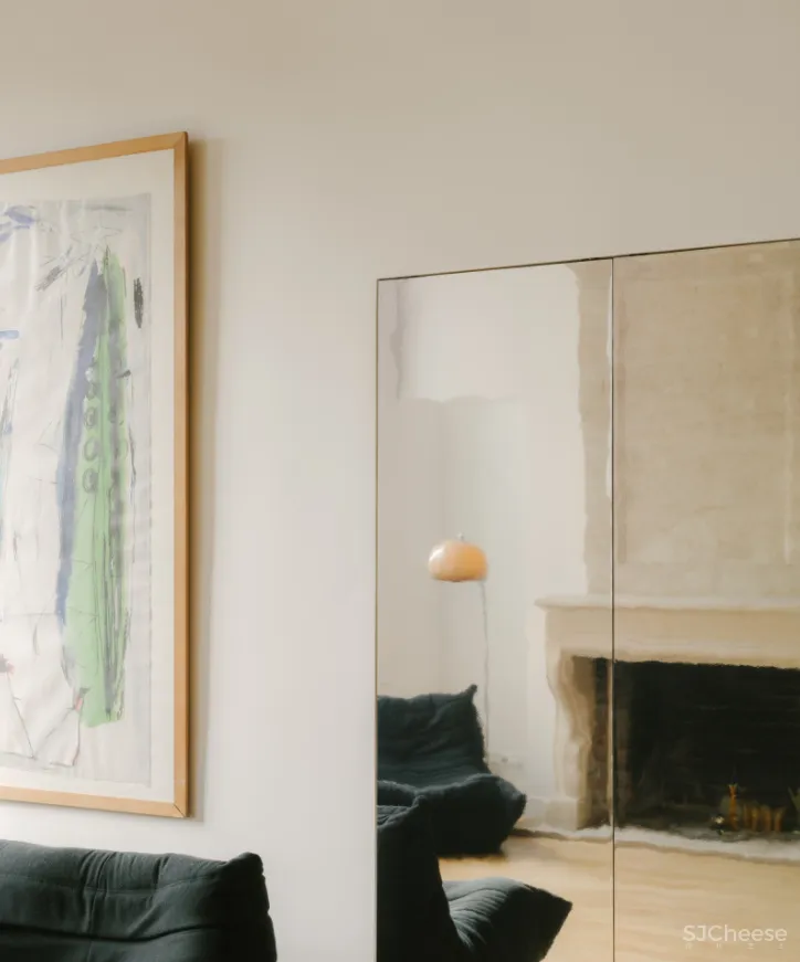 老宅不仅得到了翻新,还加入了许多屋主超爱的艺术元素