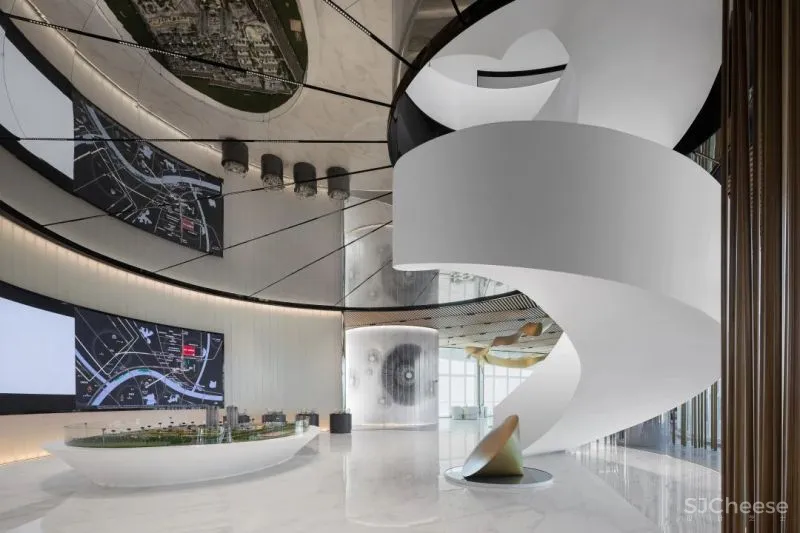 生活感与未来感爆棚的售楼处|AOD设计