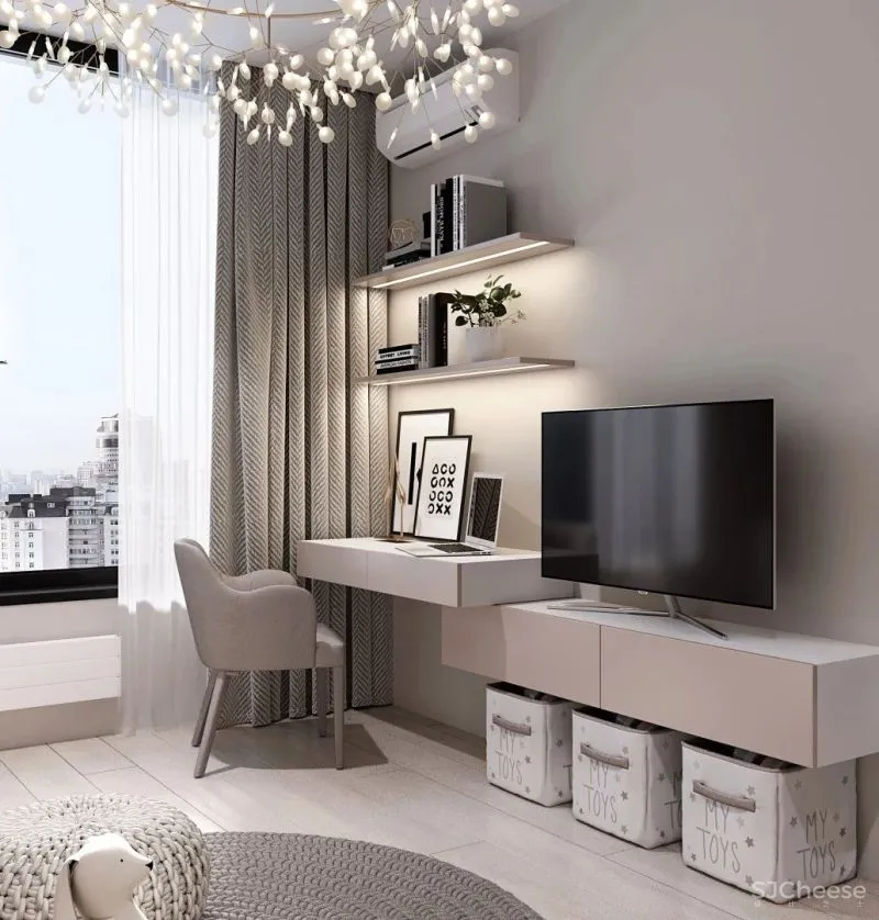 145㎡时尚现代三居室,高级与沉稳的二重奏!