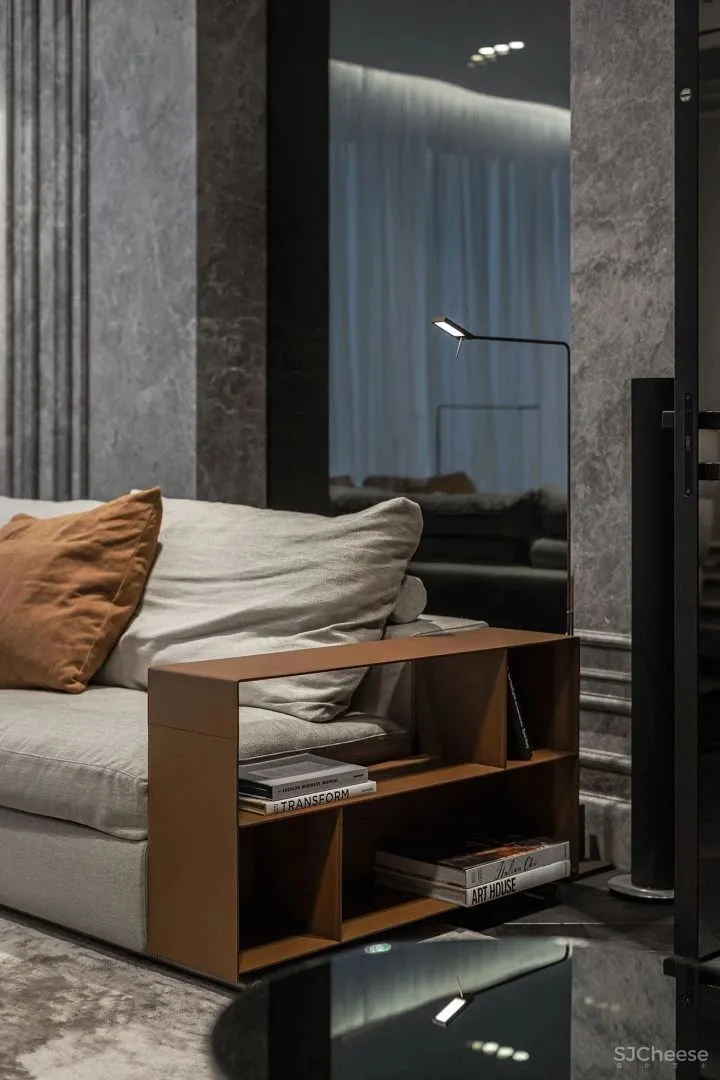 YODEZEEN新作 127㎡现代轻奢,帅气!