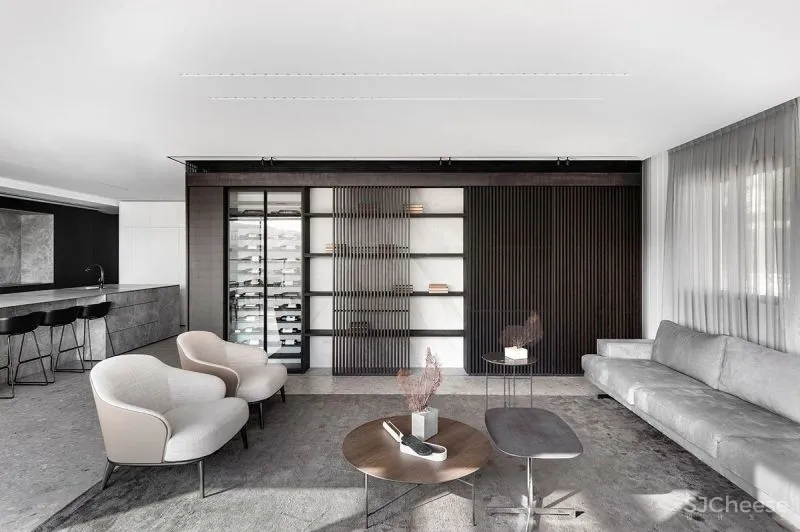 215㎡极简大平层，大美！