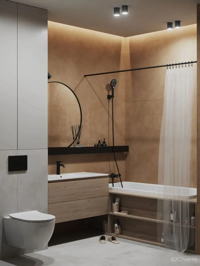 天然质感公寓,暗藏小户型的生活哲学!