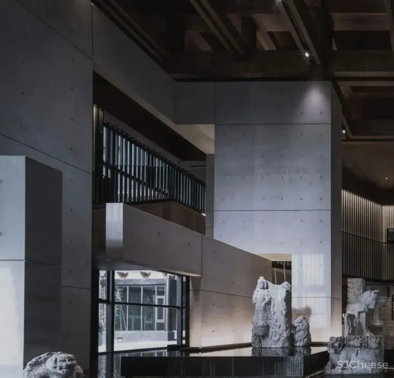 邯郸磁州窑水墨园燕枝酒店 竹间设计