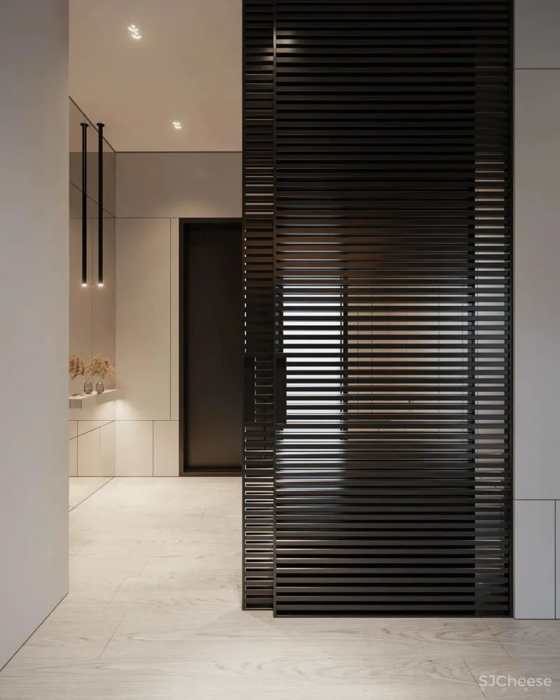 196m²别墅设计,柔和的灯光,让空间更显温暖