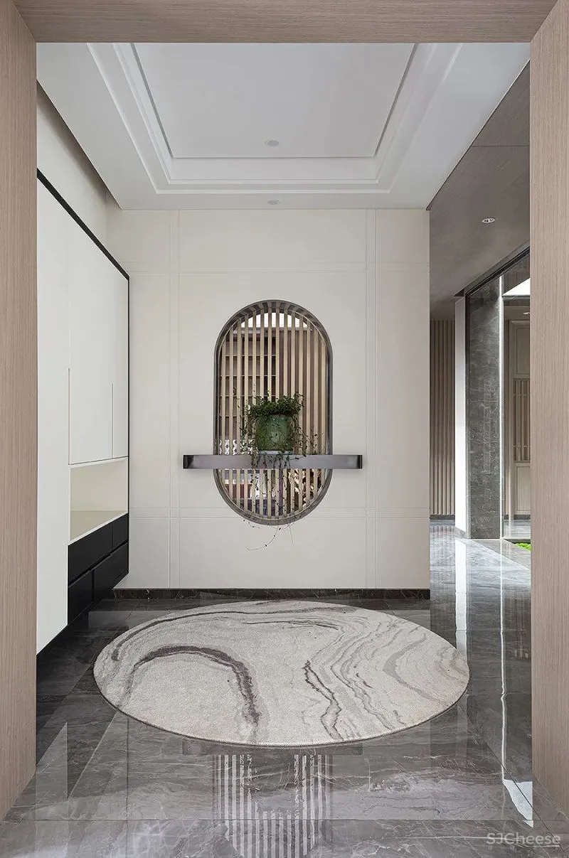 尚层设计:750㎡杭州别墅,人文山水的居住逸境