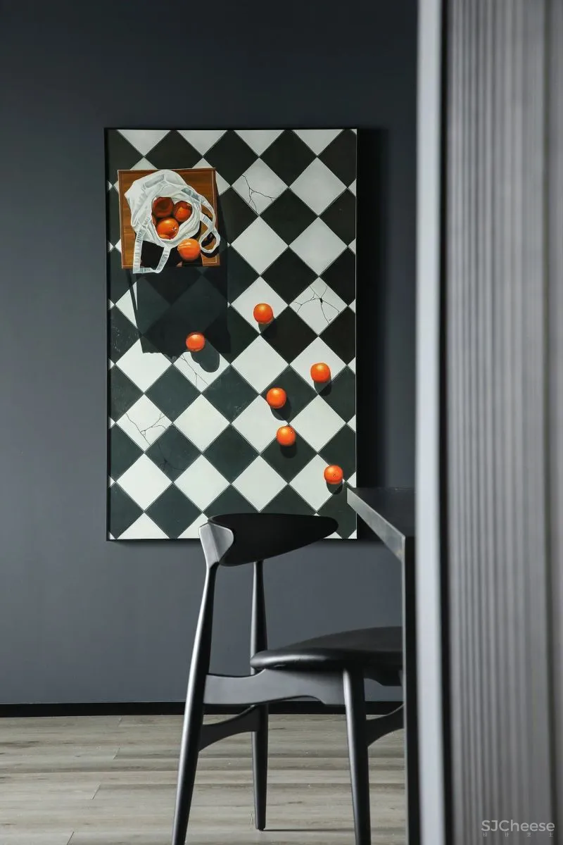 优雅从容的146㎡,五十度黑灰打造极致气质!