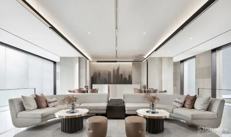 EH DESIGN 空间 源于城市的艺术 —— 金地峰汇花园售楼处