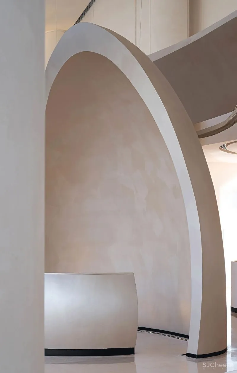 曲线交织,创造独特的艺术韵律 广州GBD设计