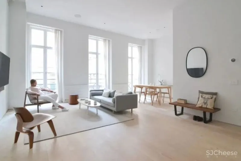 现代简约风公寓,让设计变得简单一点!