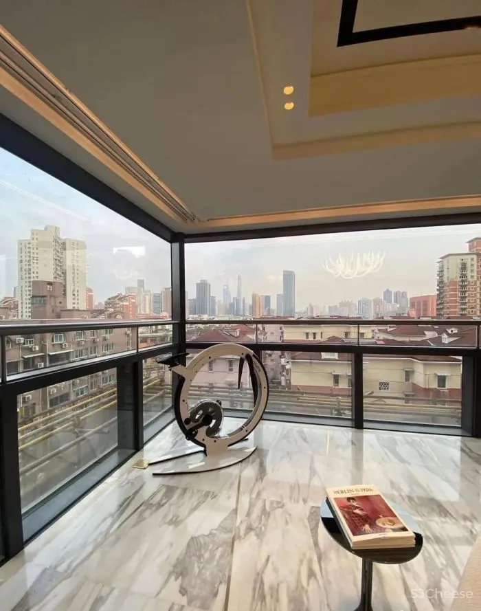 LSD葛亚曦-澳洲Stack 上海内环内「万科·中興路一號」skyline天际样板间