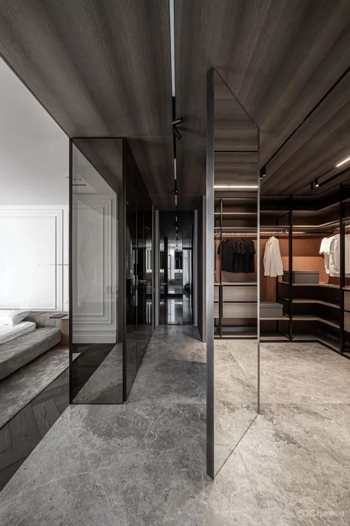 YODEZEEN新作 127㎡现代轻奢,帅气!