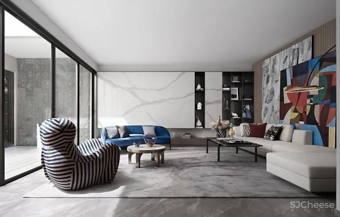 日式和风 潮玩元素，自由形态的空间之美 伶居设计