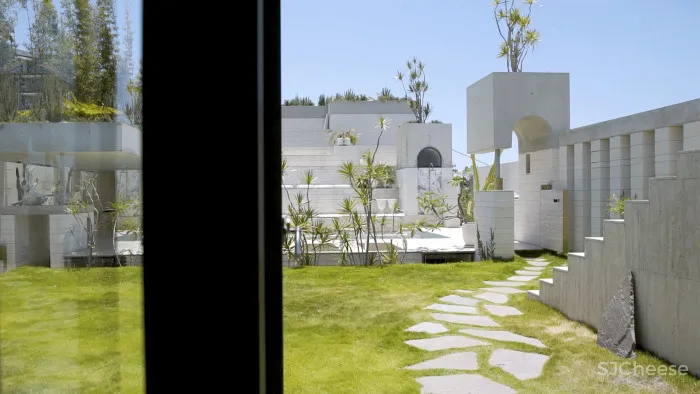 设计师夫妇的极简私宅，屋顶花园设计得太仙了！