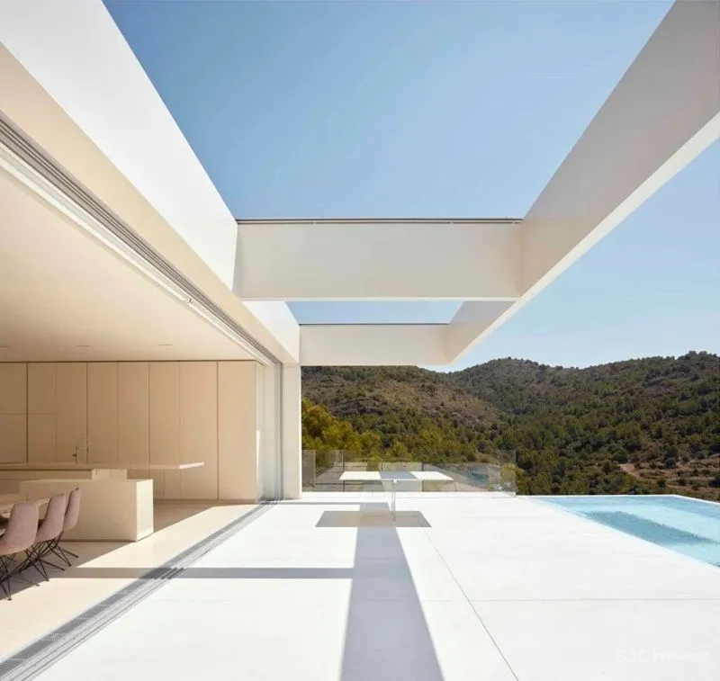 610㎡极简豪宅，宁静的高级感！