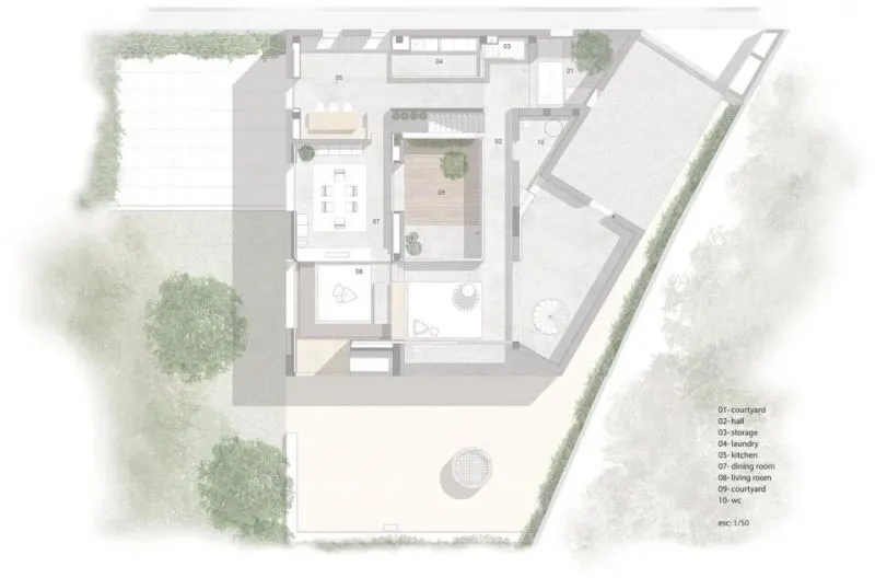 寂静深处有人家 葡萄牙贡多马尔CASA RIO住宅