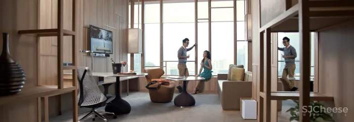 波特曼生前设计的酒店,中庭变花园,亲生物设计的典范