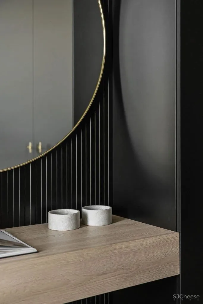 115㎡高级灰 原木风,让简约更有格调!