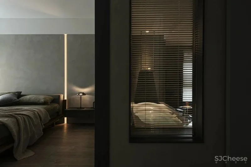 焦糖色 木肌理，有序沉稳的生活基调 璞珥空间设计