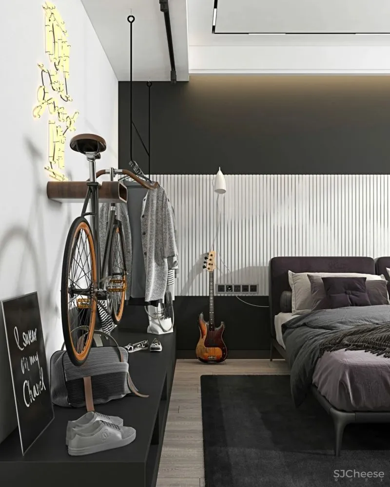 180㎡现代都市公寓,年轻人的最爱