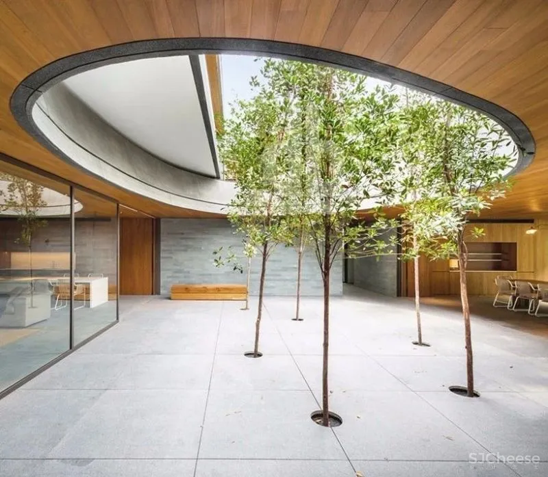 “下沉式”庭院来袭,比传统院子更实用!