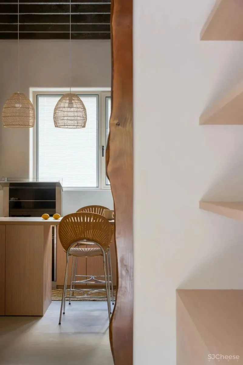 风和树影，重获新生的70㎡上海老洋房 桐话空间