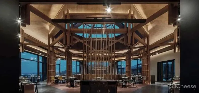 邯郸磁州窑水墨园燕枝酒店 竹间设计