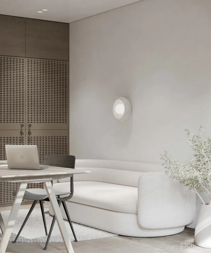 72㎡ 二室一厅二卫,精致的简约设计超有格调!