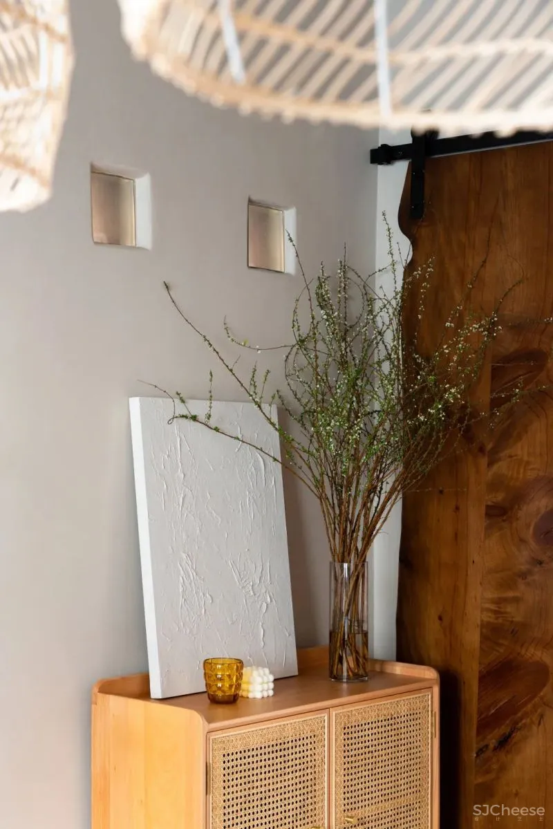 风和树影，重获新生的70㎡上海老洋房 桐话空间