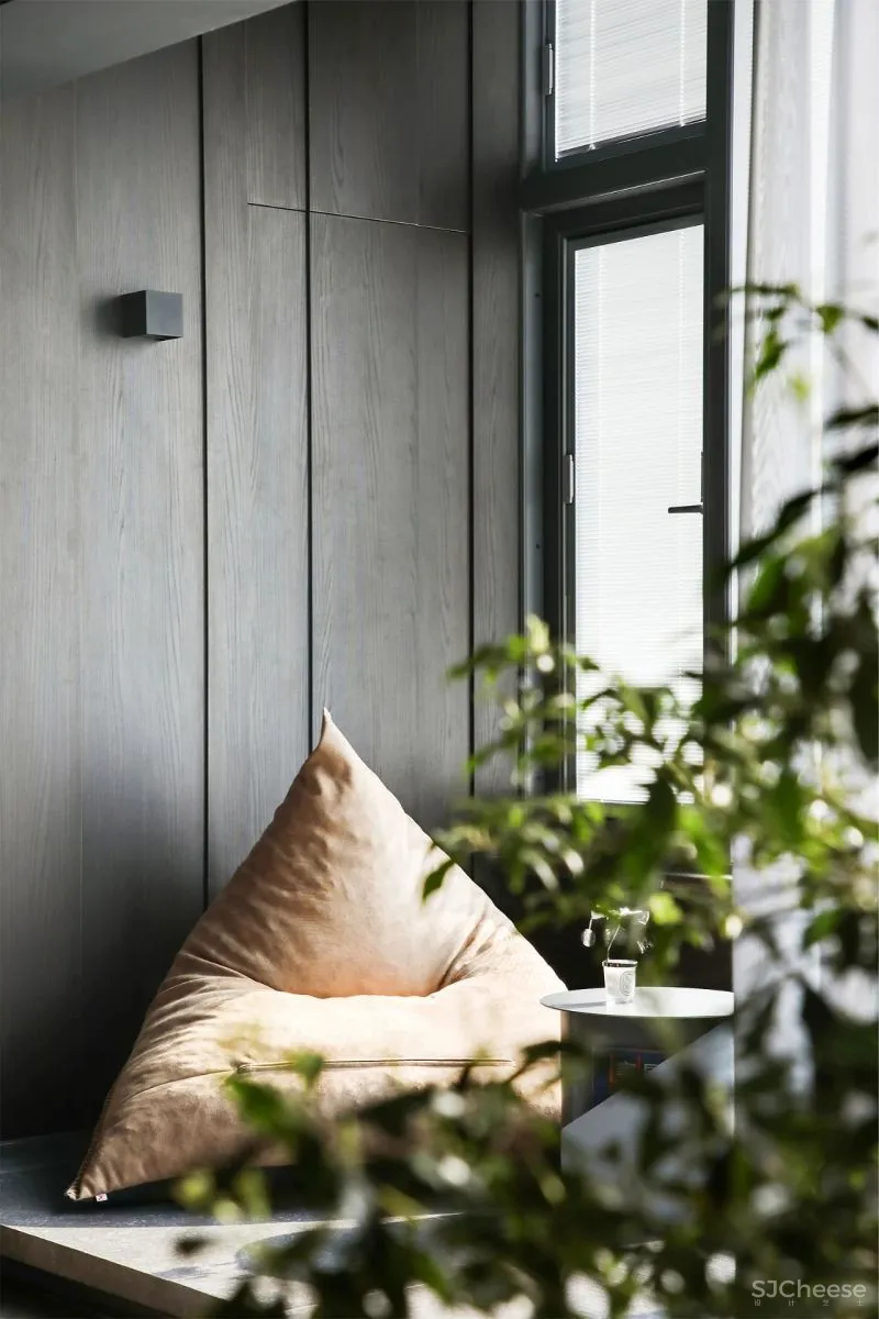 优雅从容的146㎡,五十度黑灰打造极致气质!