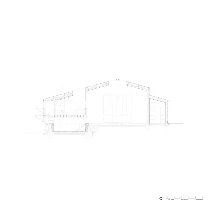 建筑师改造乡下仓房,送给雕塑家老爸做工作室,房子的打开方式太特别了!
