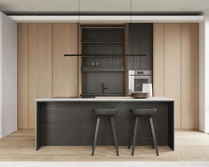 130㎡的温馨住宅,舒适的极简主义!