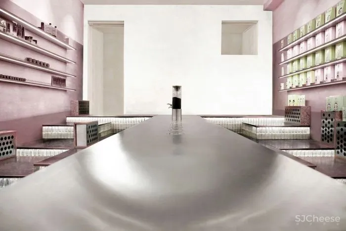 Cosmetea品牌店—山间漂浮的茶室 奈时设计