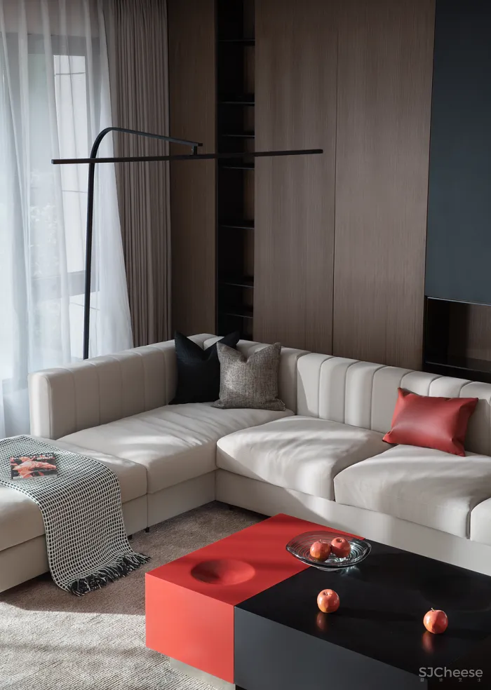 元禾大千:经典色彩搭配,红与黑的灵魂对白!