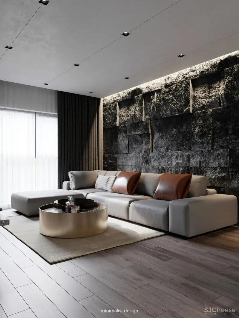 120㎡高级灰,尽显简约之美!