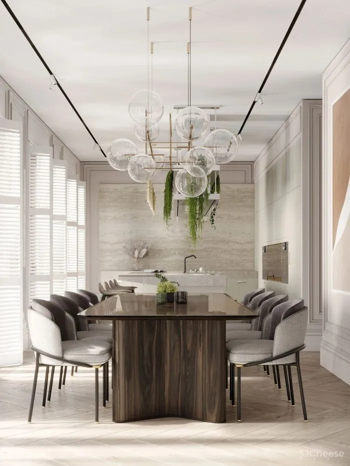 240㎡现代折衷主义,奢尚!