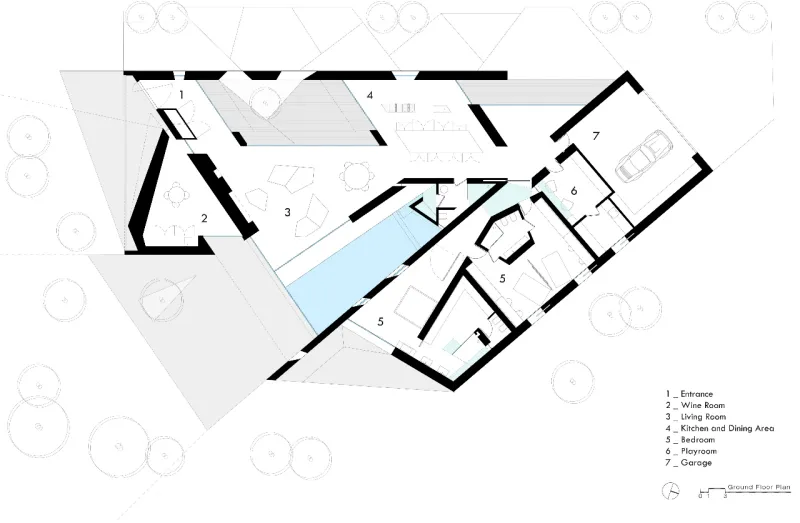 3ndy Studio丨意大利‘钻石’住宅Diamond Tree