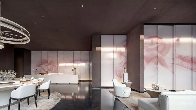 曲线交织,创造独特的艺术韵律 广州GBD设计