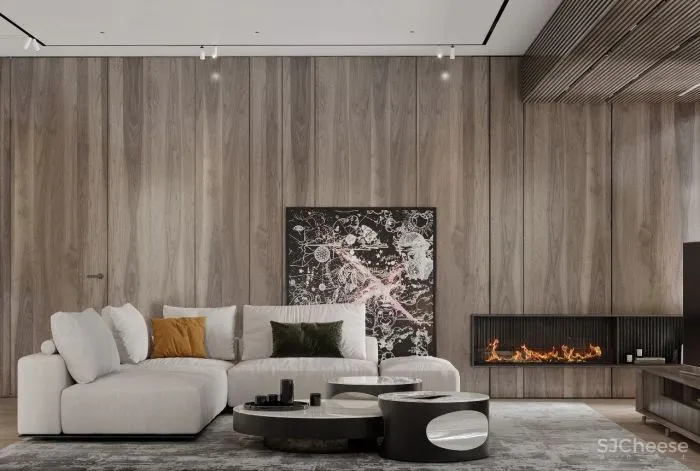 240㎡现代折衷主义,奢尚!