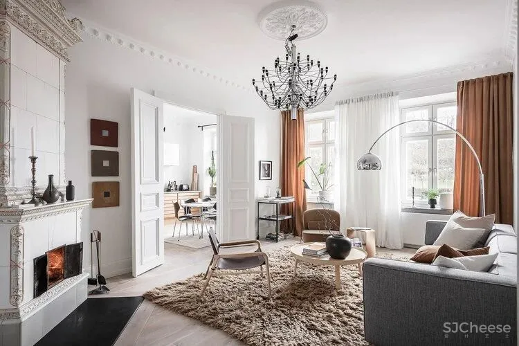 白色 灰色,北欧颜色