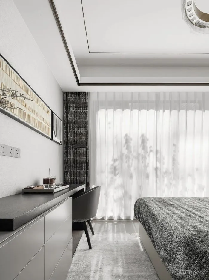 千渡家居：演绎东方人文逸趣，简洁舒怡的富春人居