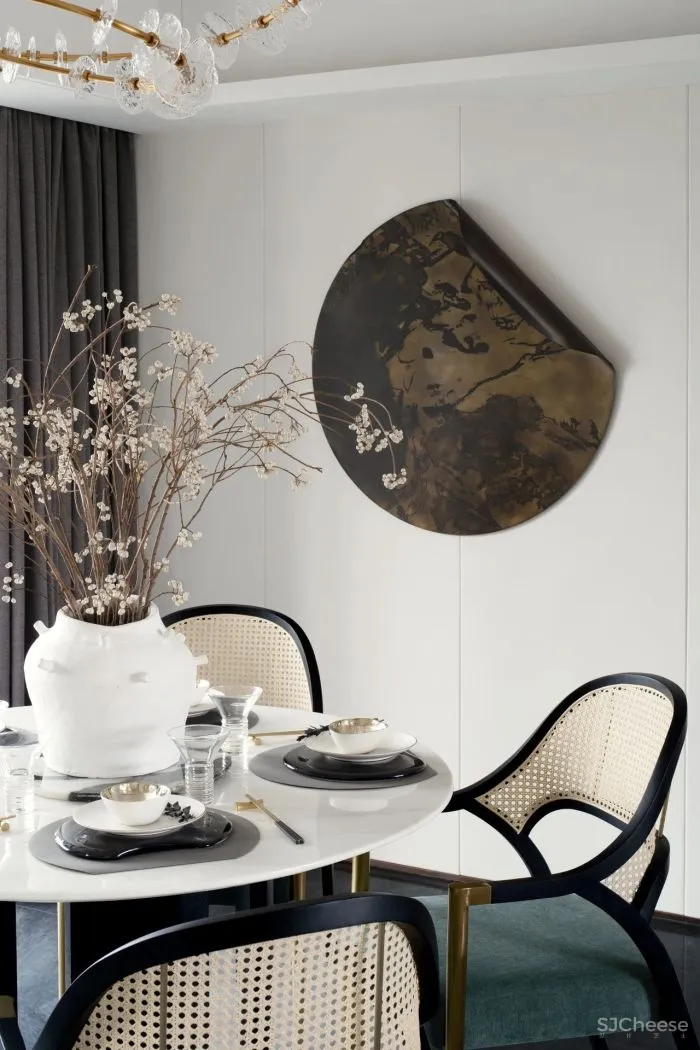 奥迅设计 · 奥妙陈设:荷塘月色 肇庆方直亚汀公馆样板间 A户型