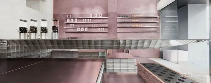 Cosmetea品牌店—山间漂浮的茶室 奈时设计