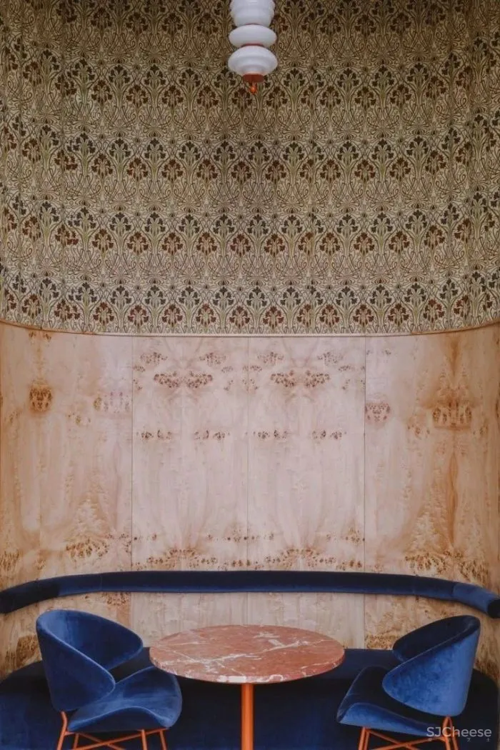 餐厅设计宁静舒缓似河流