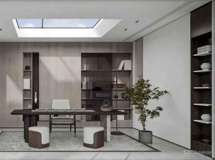 冯培莉新作 杭州「未来科技城」500m² 中式和院设计