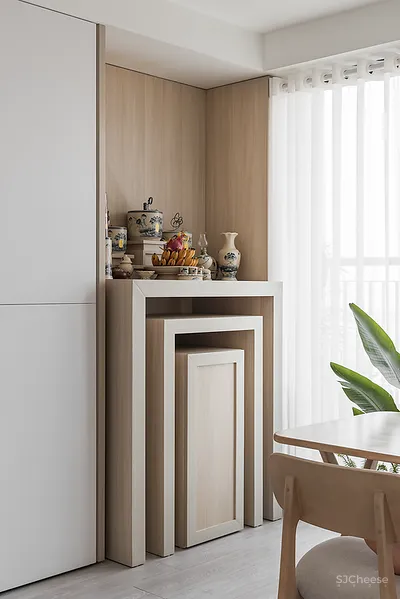 原木与白色的搭配，擦出不一样的小清新火花!